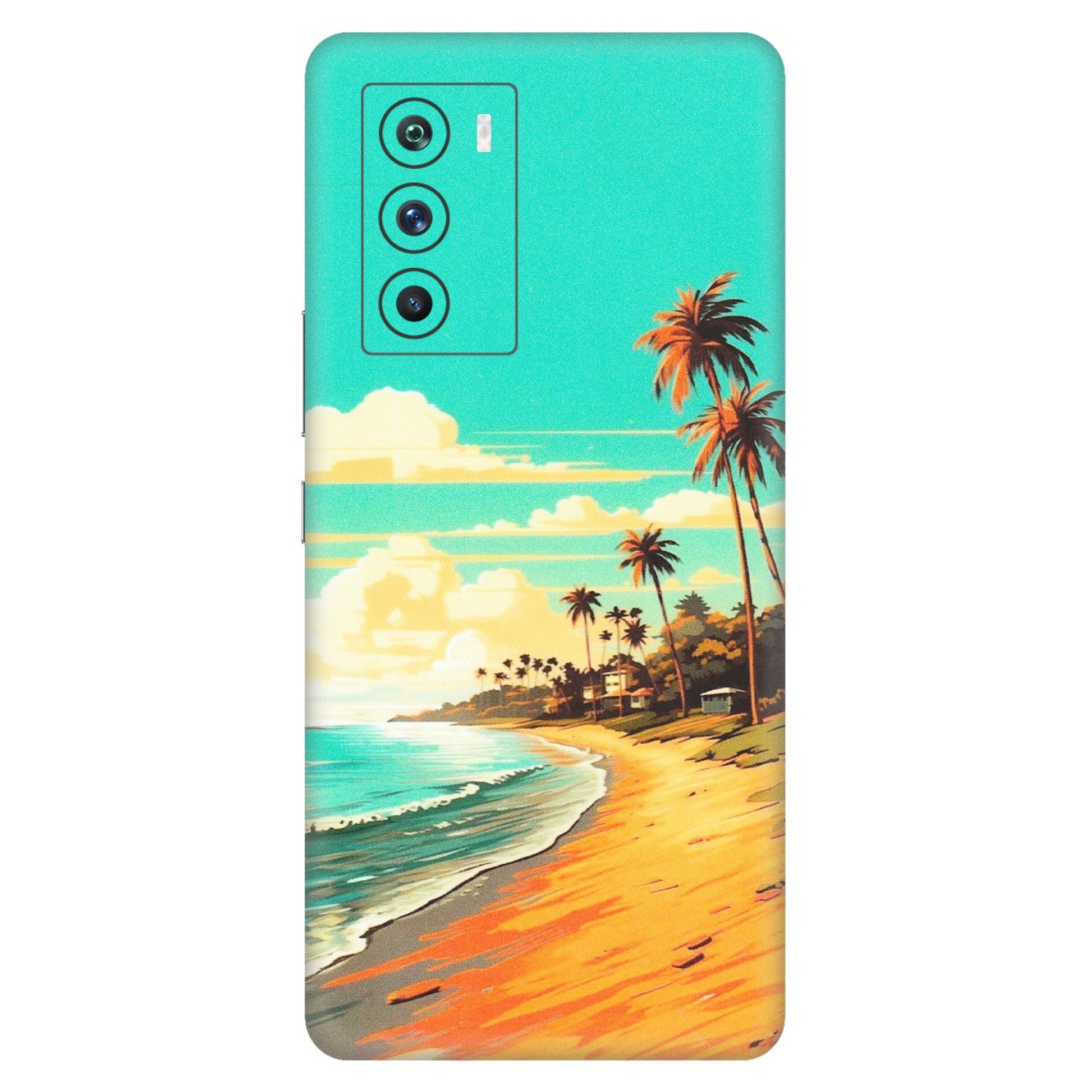 IQOO Phone Skins (All Models) - Miami Beach - Matte Finish (M-136) IQOO 9 SE 5G