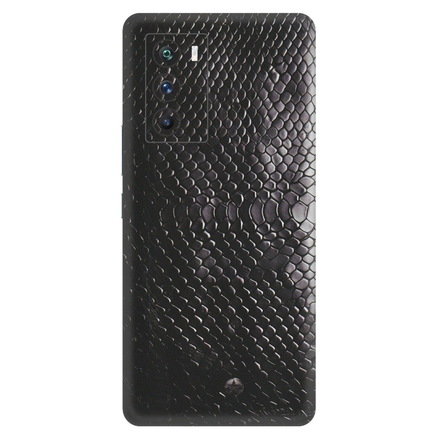 IQOO Phone Skins (All Models) - Black Snack Leather - Matte Finish (M-147) IQOO 9 SE 5G