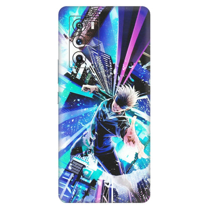 IQOO Phone Skins (All Models) - Manga Action Jujustu Kaisen Anime - Matte Finish (M-155) IQOO 9 SE 5G