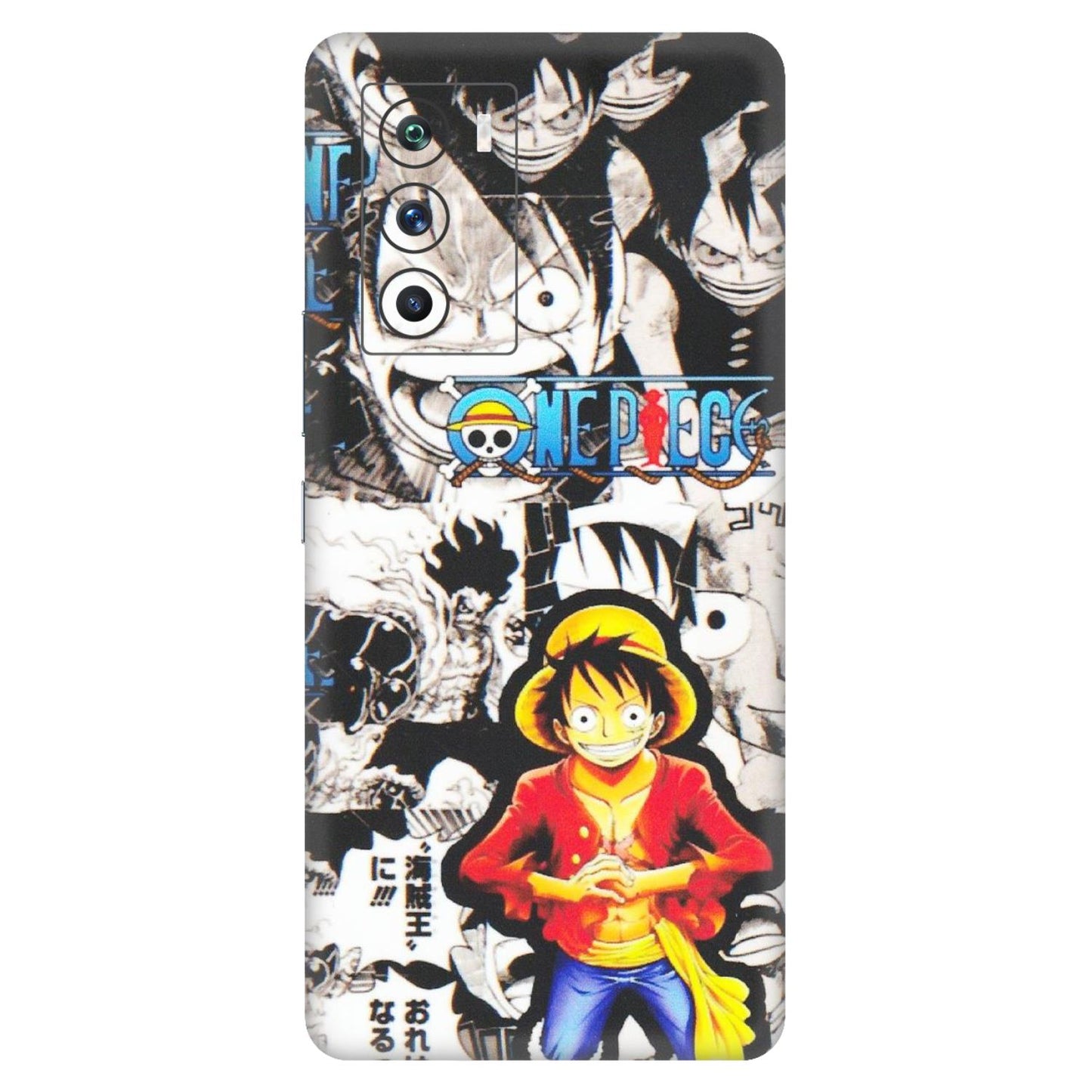 IQOO Phone Skins (All Models) - One Piece B&W - Matte Finish (M-63) IQOO 9 SE 5G