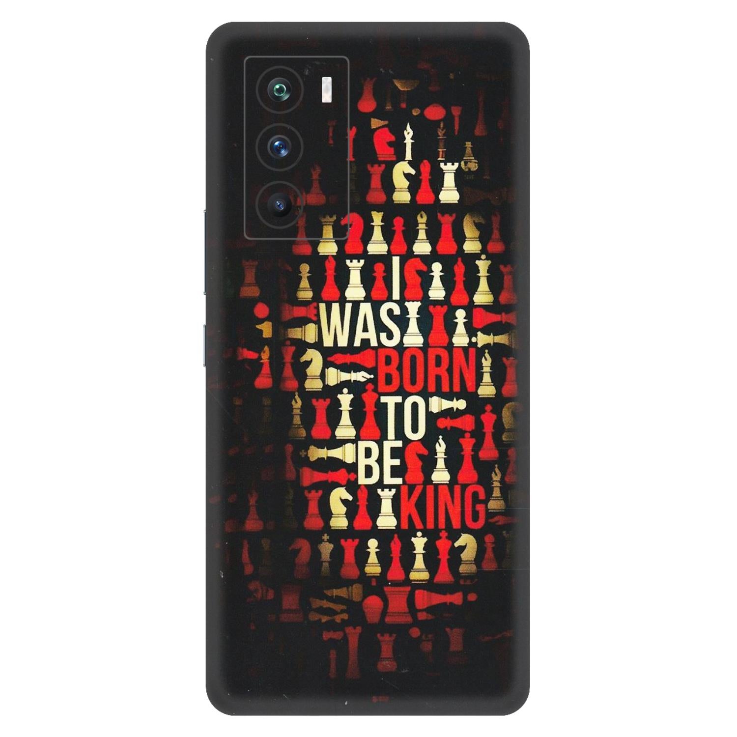IQOO Phone Skins (All Models) - Born To Be King - Matte Finish (M-73) IQOO 9 SE 5G