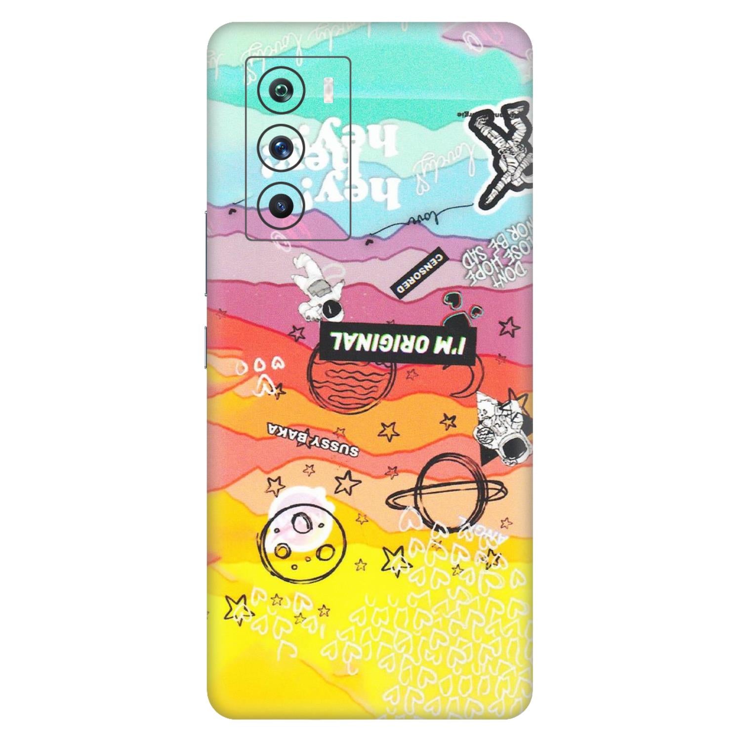 IQOO Phone Skins (All Models) - The Original Astronaut - Matte Finish (M-79) IQOO 9 SE 5G