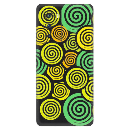 IQOO Phone Skins (All Models) - Crazy Spiral - Matte Finish (M-91) IQOO 9 SE 5G