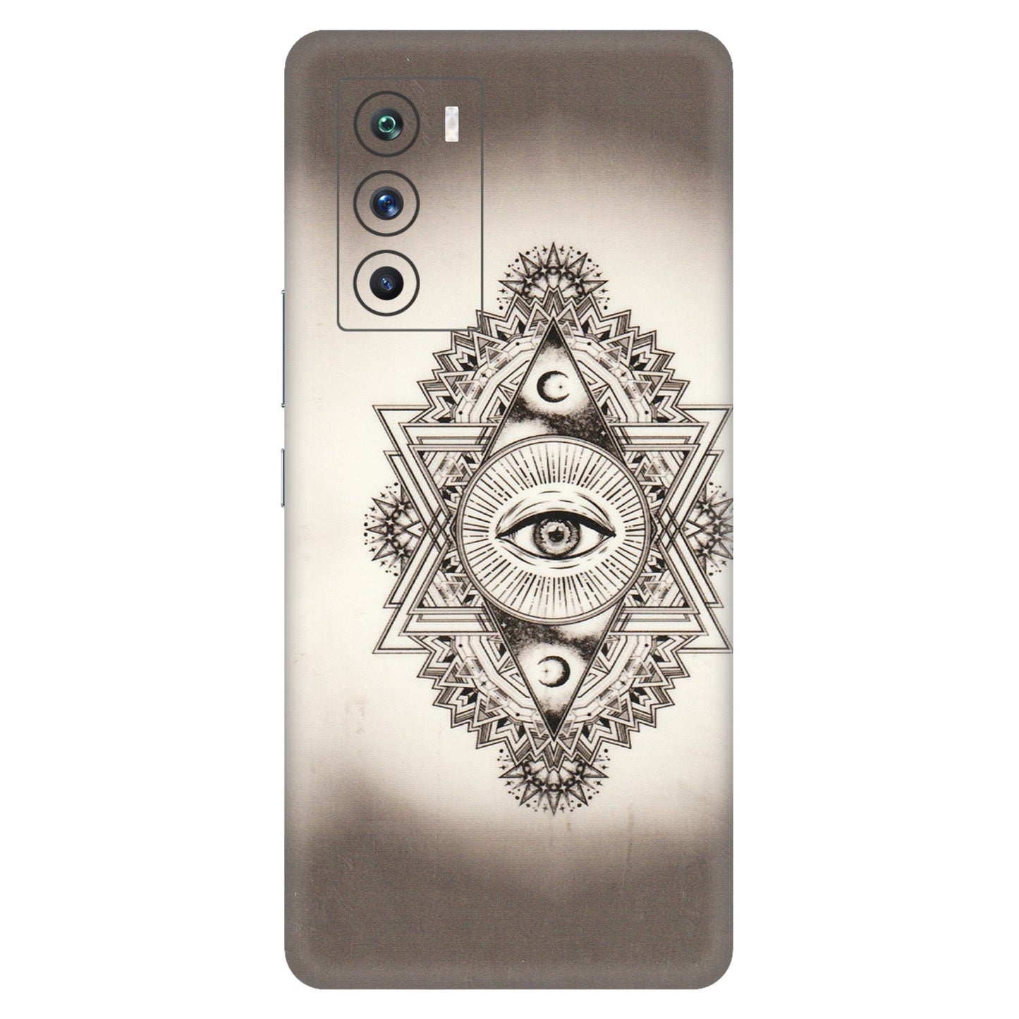 IQOO Phone Skins (All Models) - Illuminati Great Eye - Transparent Finish (T-14) IQOO 9 SE 5G