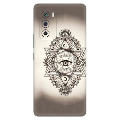IQOO Phone Skins (All Models) - Illuminati Great Eye - Transparent Finish (T-14) IQOO 9 SE 5G