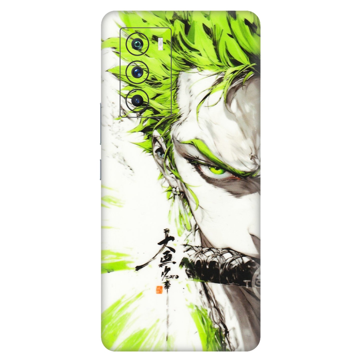 IQOO Phone Skins (All Models) - Roro Taku Anime - Transparent Finish (T-18) IQOO 9 SE 5G