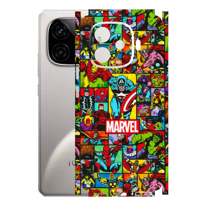 IQOO Phone Skins (All Models) - MARVELOUS Comic Characters - 3D Embossed Finish (L-129) IQOO Neo 10R