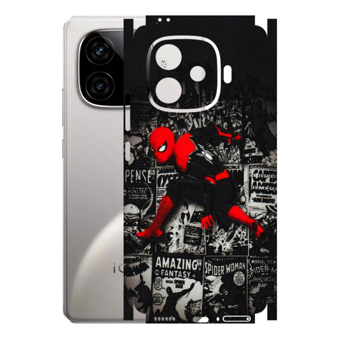 IQOO Phone Skins (All Models) - SpiderMan New - 3D Embossed Finish (L-162) IQOO Neo 10R