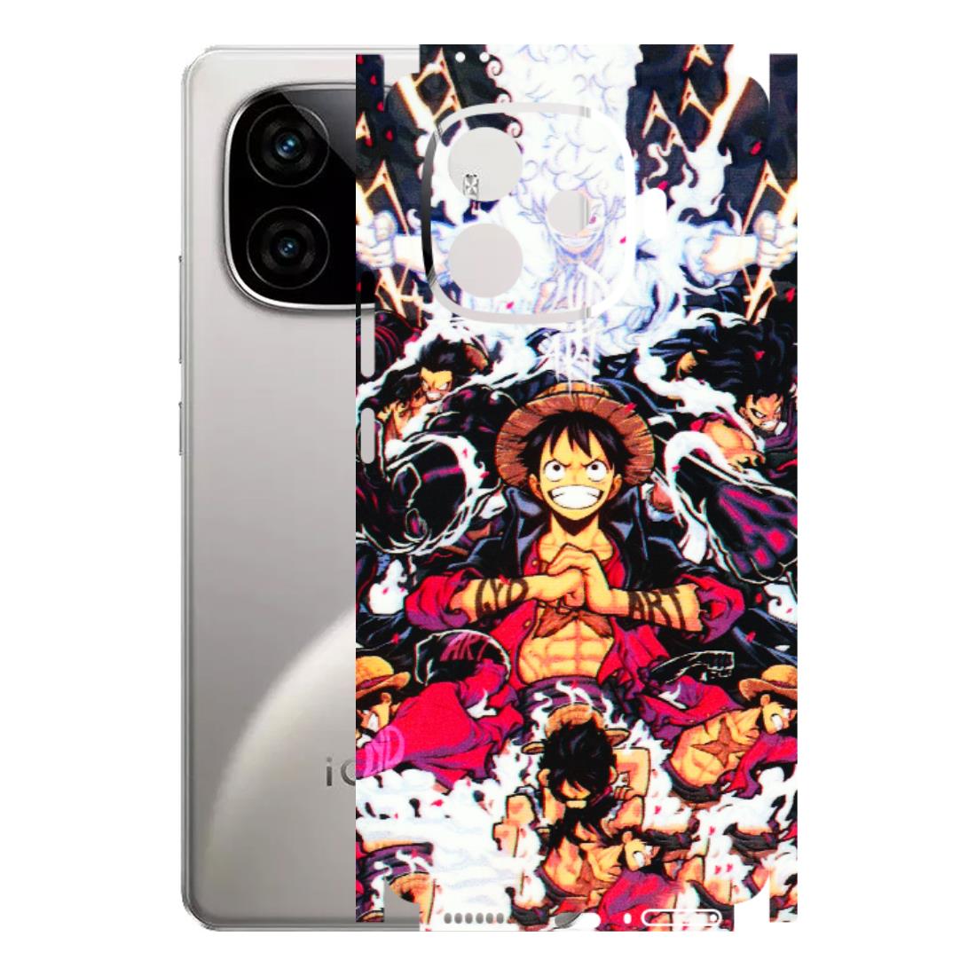IQOO Phone Skins (All Models) - Luffy Anime Character - 3D Embossed Finish (L-203) IQOO Neo 10R