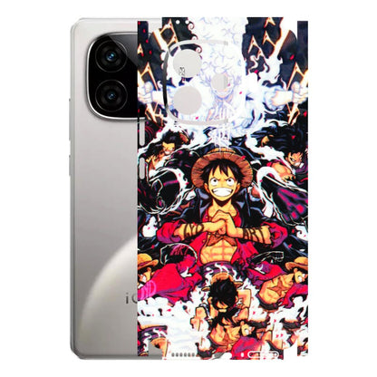 IQOO Phone Skins (All Models) - Luffy Anime Character - 3D Embossed Finish (L-203) IQOO Neo 10R