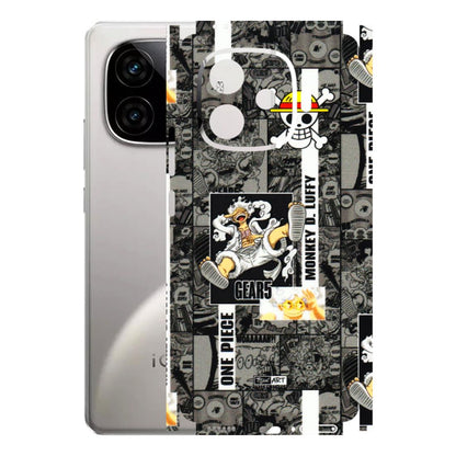 IQOO Phone Skins (All Models) - Cuffy Anime MonkeyCamic - 3D Embossed Finish (L-242) IQOO Neo 10R