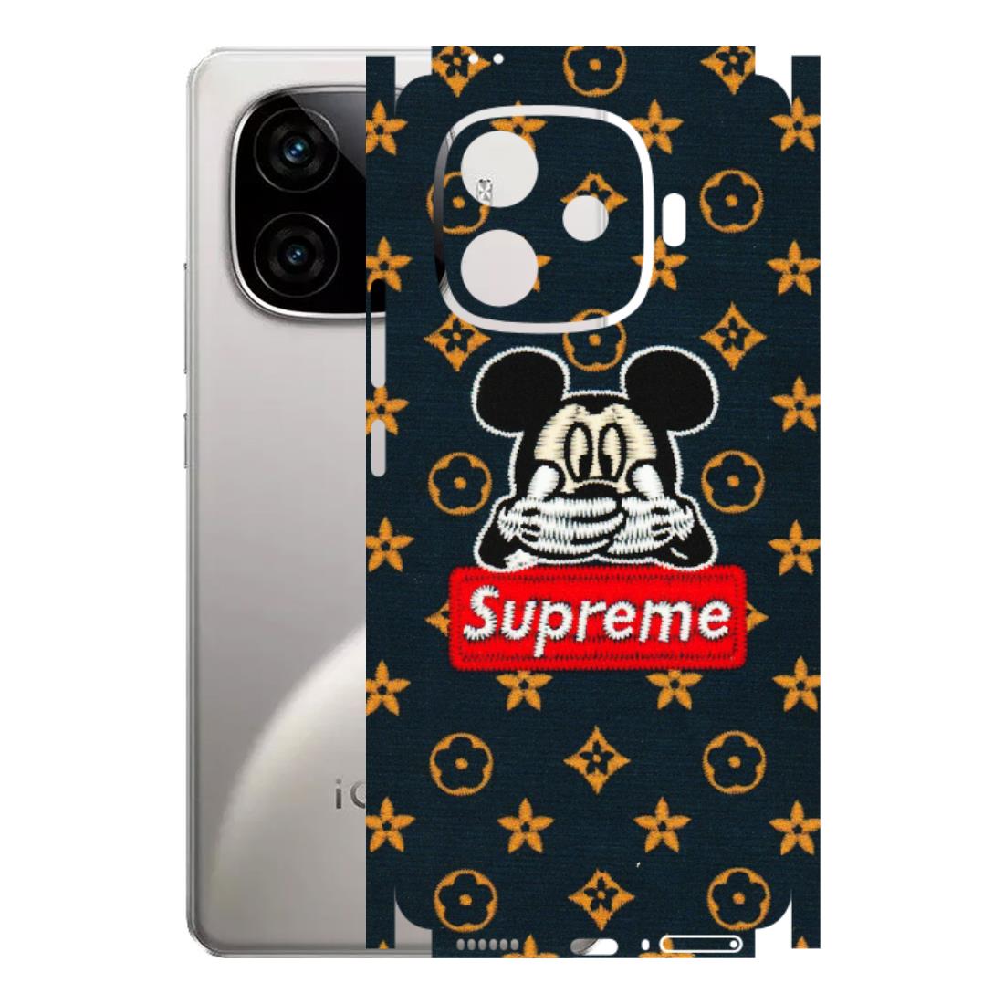 IQOO Phone Skins (All Models) - Mickey Supreme - Matte Finish (M-83) IQOO Neo 10R