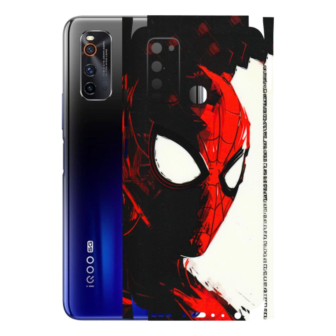 IQOO Phone Skins (All Models) - Spiderman Killer Face - 3D Embossed Finish (L-17) IQOO Neo 3