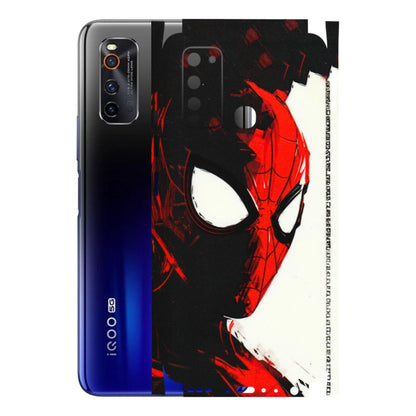 IQOO Phone Skins (All Models) - Spiderman Killer Face - 3D Embossed Finish (L-17) IQOO Neo 3
