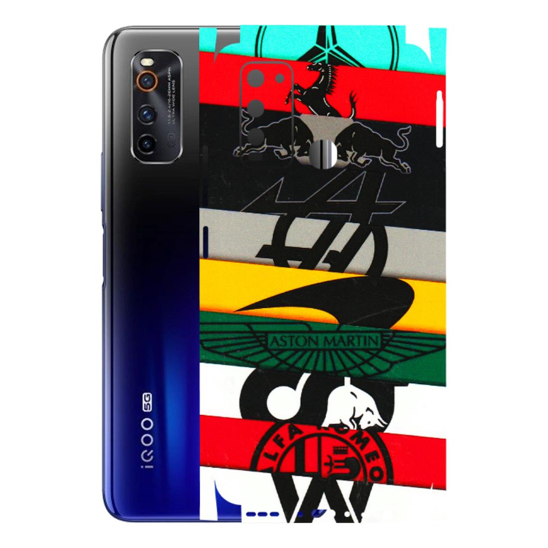 IQOO Phone Skins (All Models) - Multi Designer Brands - 3D Embossed Finish (L-187) IQOO Neo 3