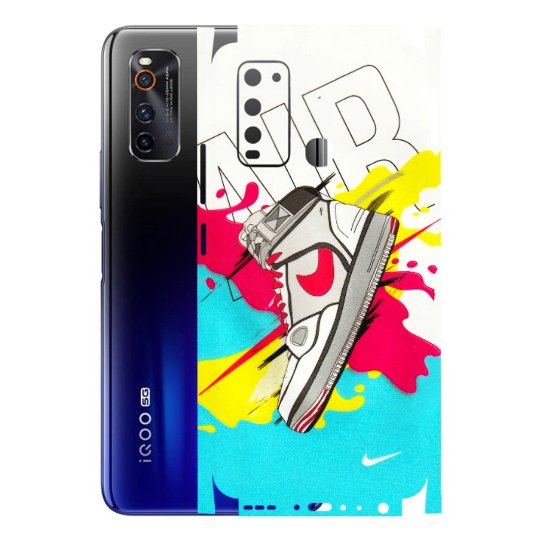 IQOO Phone Skins (All Models) - Sneaker - 3D Embossed Finish (L-207) IQOO Neo 3