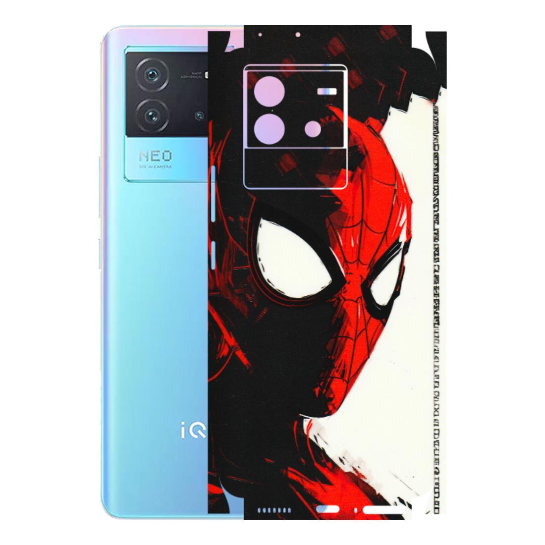 IQOO Phone Skins (All Models) - Spiderman Killer Face - 3D Embossed Finish (L-17) IQOO Neo 6 5G