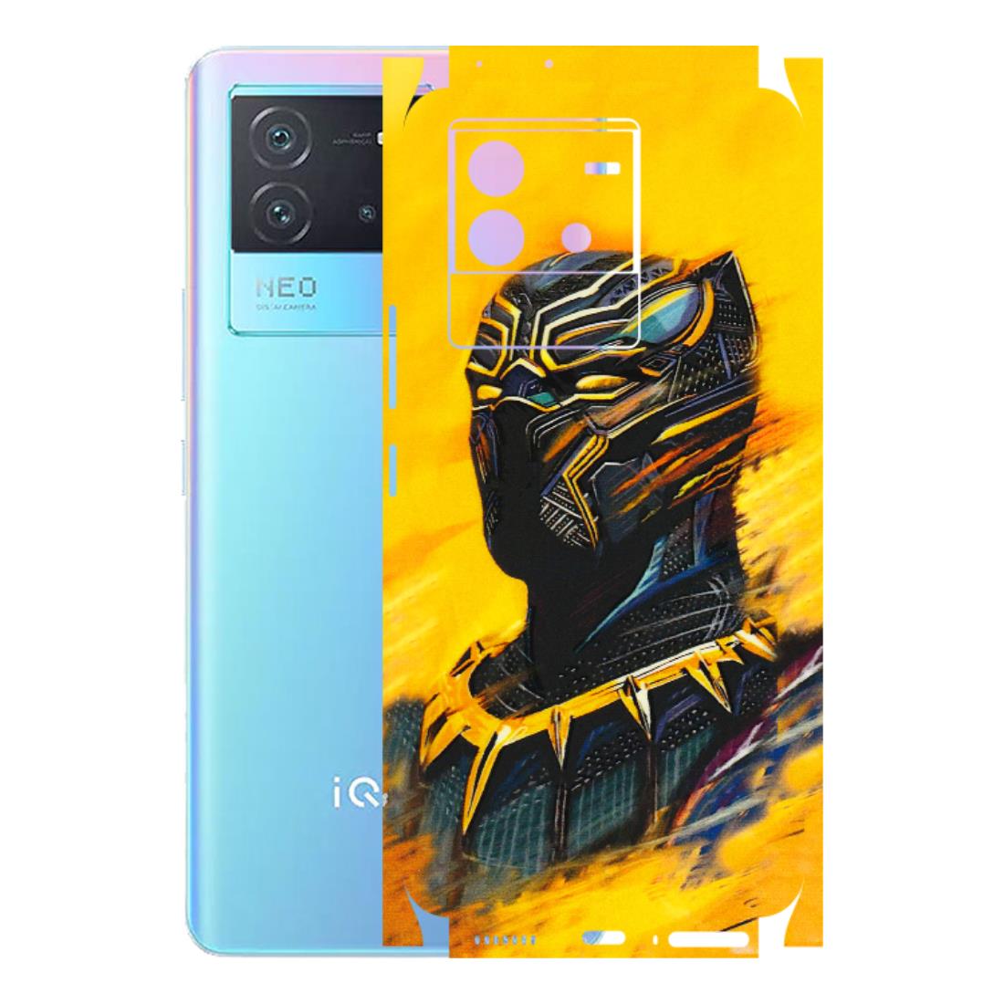 IQOO Phone Skins (All Models) - Yellow Panther - 3D Embossed Finish (L-54) IQOO Neo 6 5G