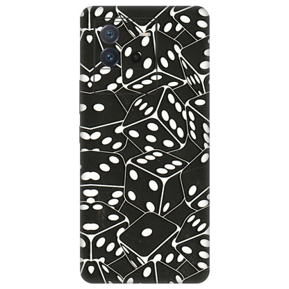 IQOO Phone Skins (All Models) - Big Black Dices - 3D Embossed Finish (L-106) IQOO Neo 6 5G