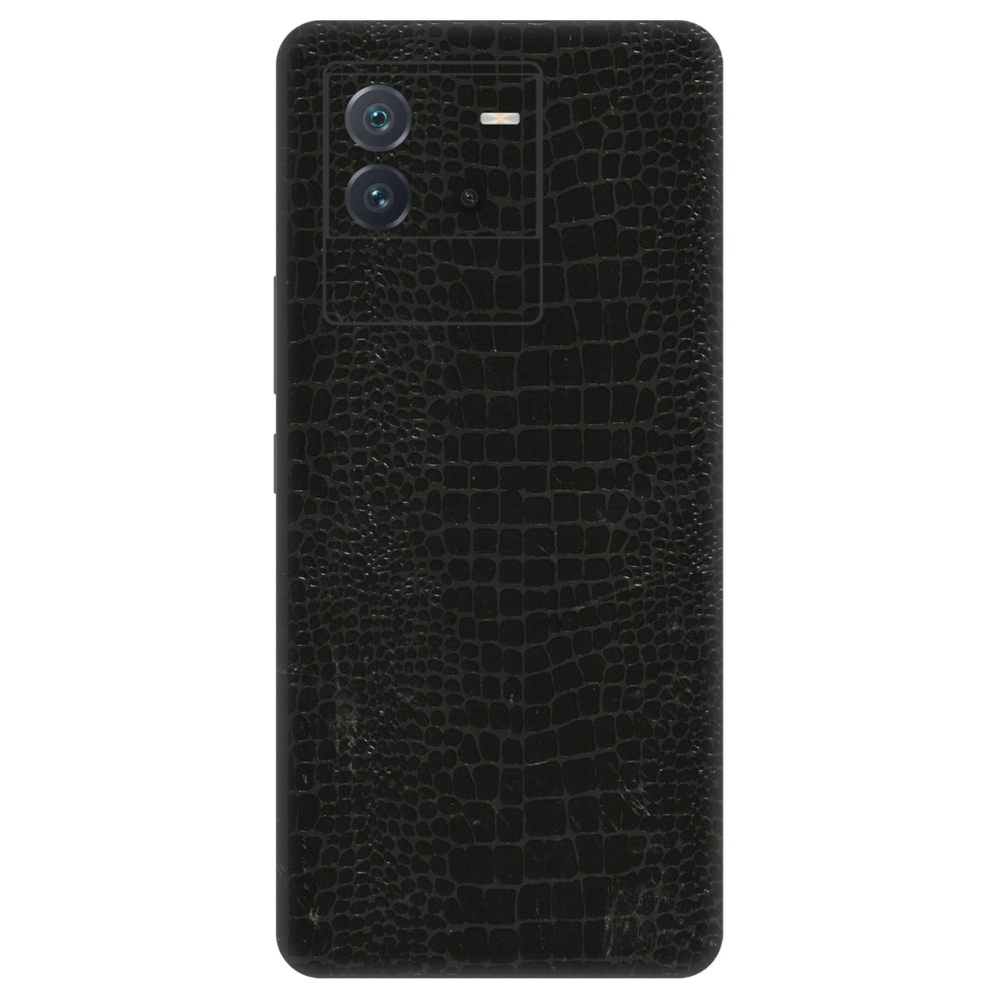 IQOO Phone Skins (All Models) - Snake Leather Black - 3D Embossed Finish (L-107) IQOO Neo 6 5G