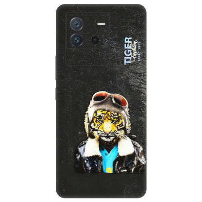 IQOO Phone Skins (All Models) - Rider Tiger - 3D Embossed Finish (L-113) IQOO Neo 6 5G