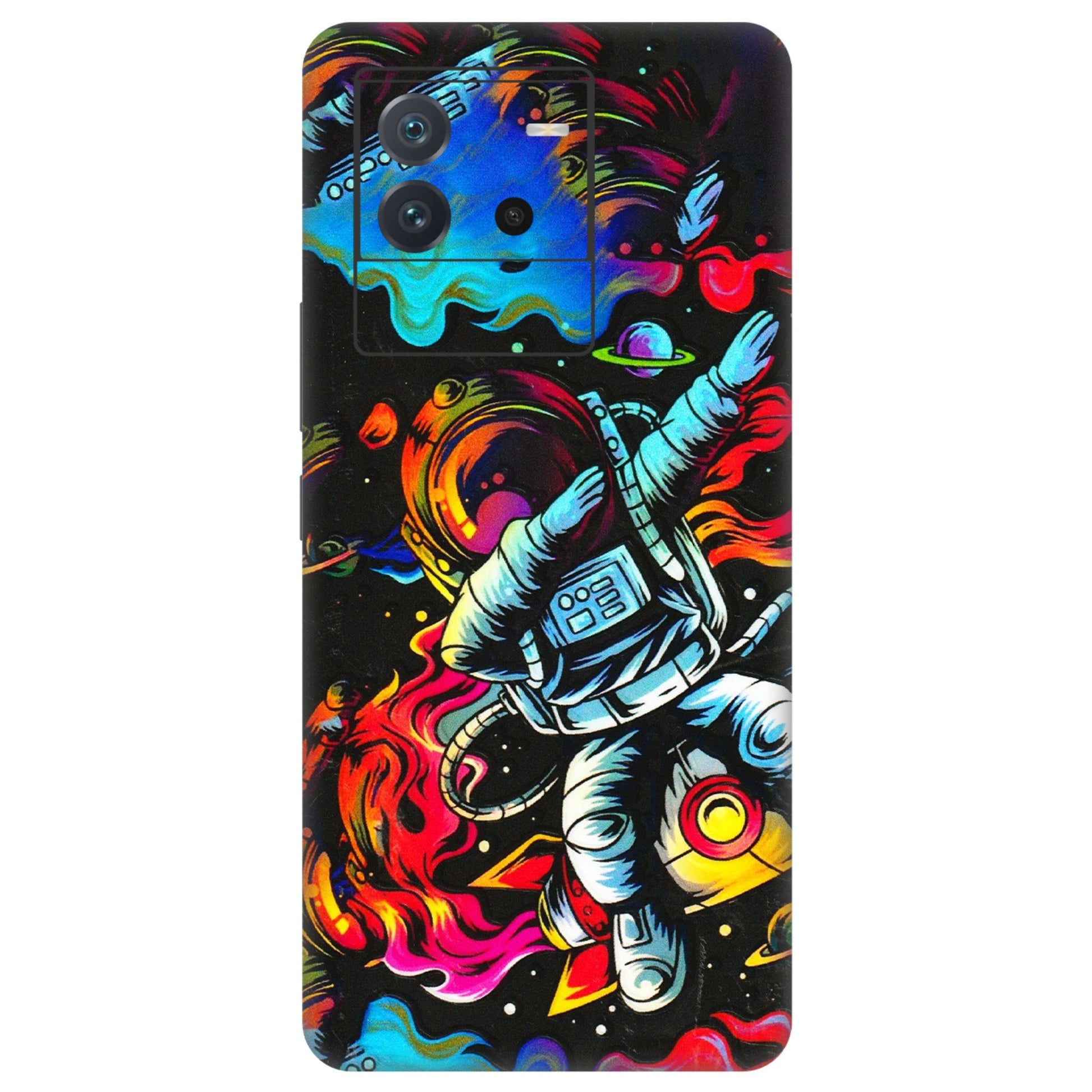 IQOO Phone Skins (All Models) - Astronaut Dope - 3D Embossed Finish (L-191) IQOO Neo 6 5G