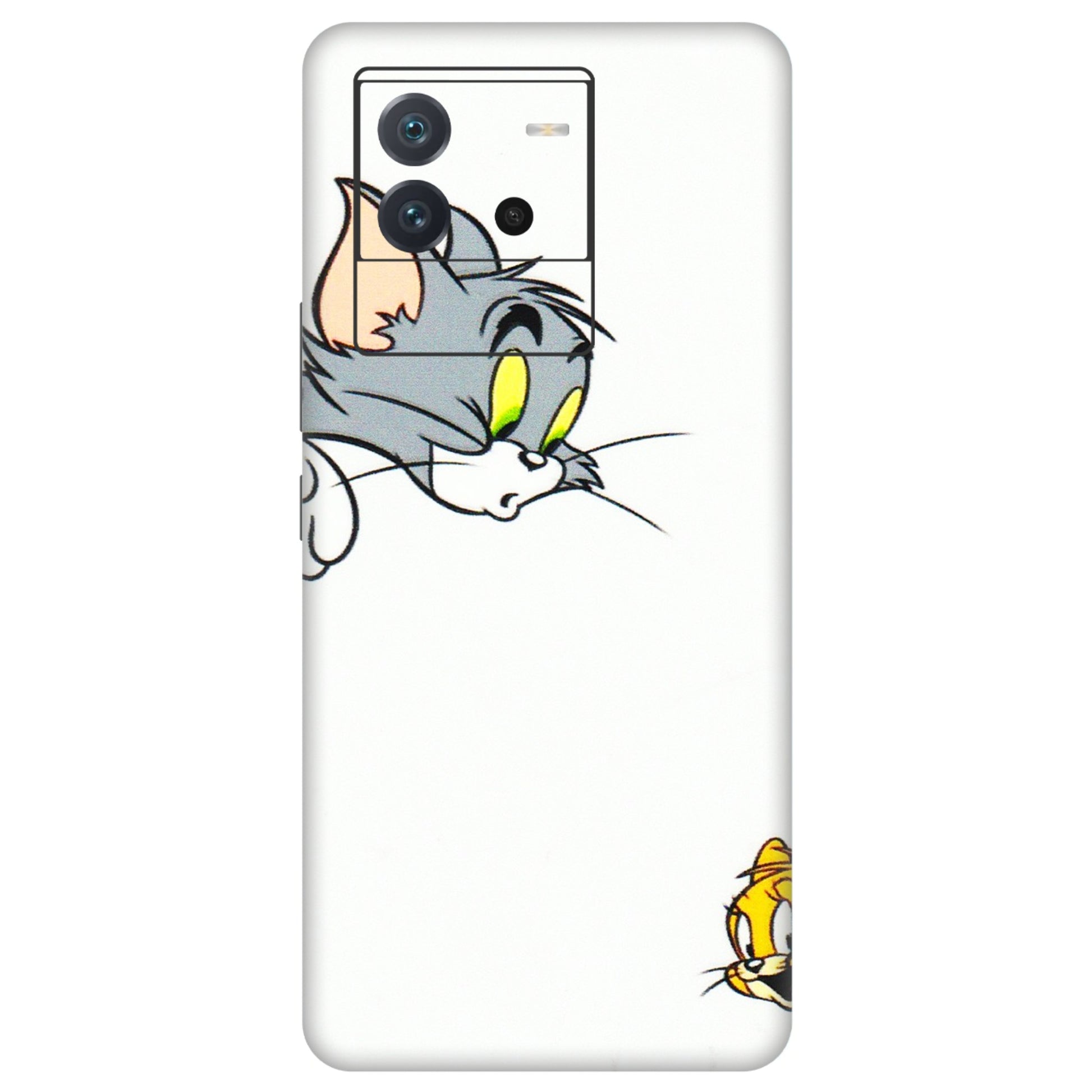 IQOO Phone Skins (All Models) - Cute Tom And Jerry - 3D Embossed Finish (L-220) IQOO Neo 6 5G