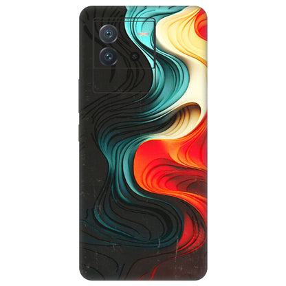 IQOO Phone Skins (All Models) - The Silky Swirl - 3D Embossed Finish (L-240) IQOO Neo 6 5G