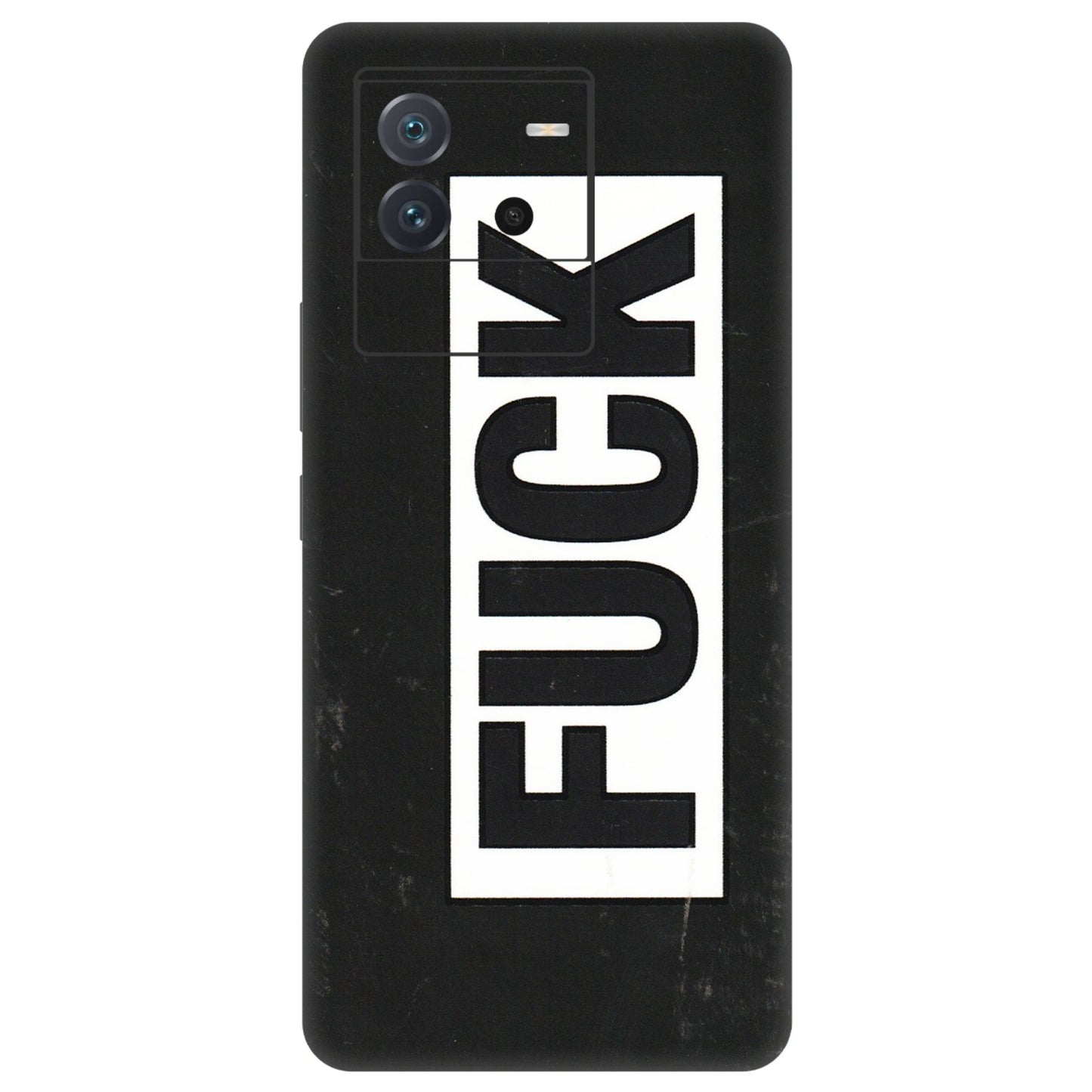 IQOO Phone Skins (All Models) - The F Word - 3D Embossed Finish (L-255) IQOO Neo 6 5G