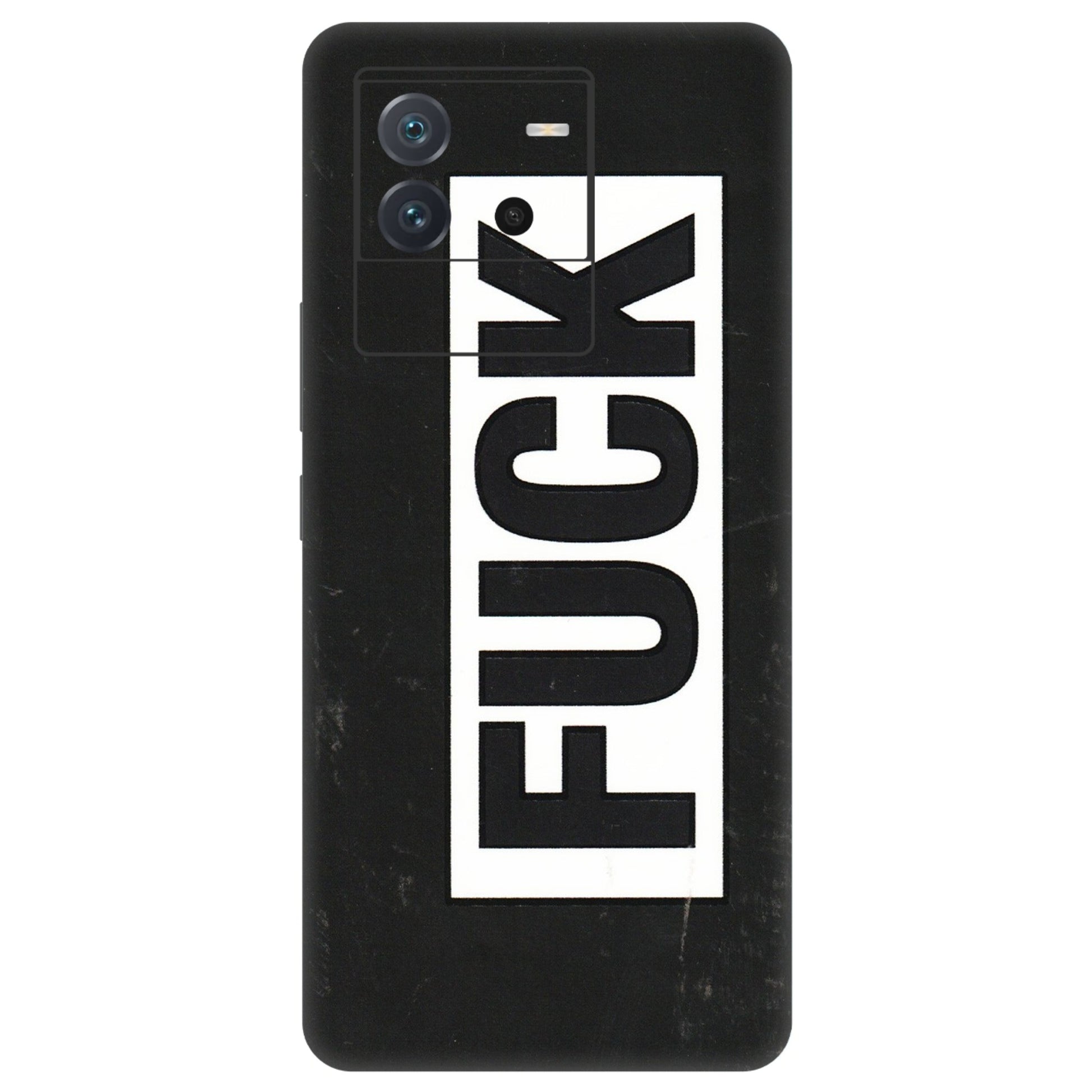 IQOO Phone Skins (All Models) - The F Word - 3D Embossed Finish (L-255) IQOO Neo 6 5G