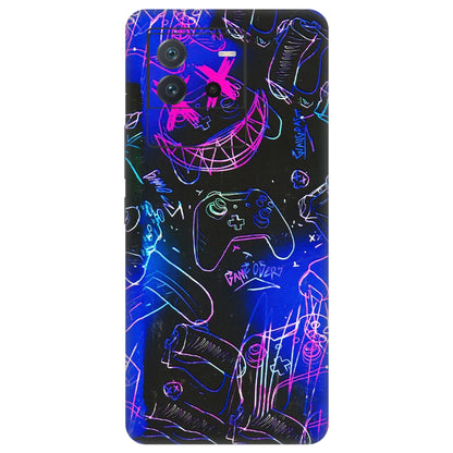 IQOO Phone Skins (All Models) - Gamers Paradise - 3D Embossed Finish (L-258) IQOO Neo 6 5G