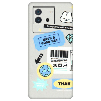 IQOO Phone Skins (All Models) - Will Be Okay Design - 3D Embossed Finish (L-316) IQOO Neo 6 5G