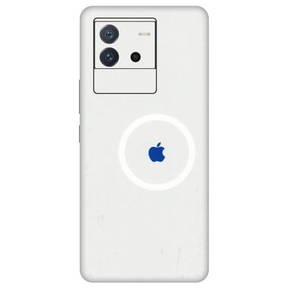 IQOO Phone Skins (All Models) - iPhone Magsafe Logo - 3D Embossed Finish (L-320) IQOO Neo 6 5G