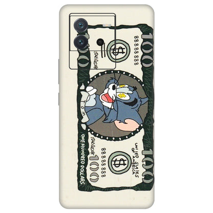 IQOO Phone Skins (All Models) - Tom Hundred Dollar - 3D Embossed Finish (L-324) IQOO Neo 6 5G