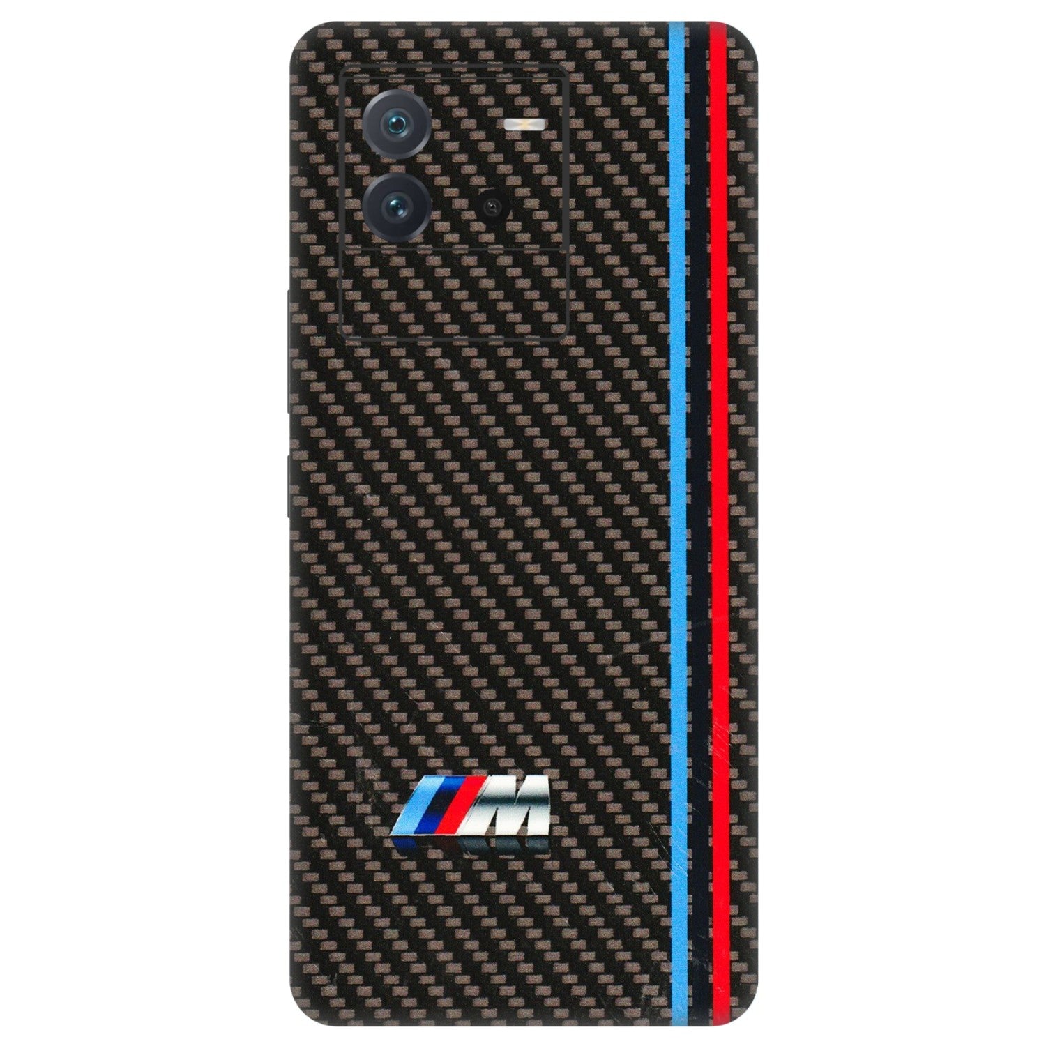 IQOO Phone Skins (All Models) - BM Carbon Fiber Feels - 3D Embossed Finish (L-38) IQOO Neo 6 5G