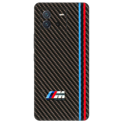 IQOO Phone Skins (All Models) - BM Carbon Fiber Feels - 3D Embossed Finish (L-38) IQOO Neo 6 5G