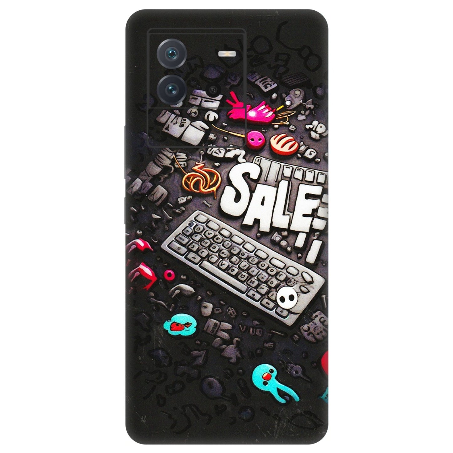 IQOO Phone Skins (All Models) - Gadgets Sale - 3D Embossed Finish (L-50) IQOO Neo 6 5G