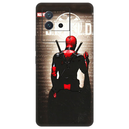 IQOO Phone Skins (All Models) - Deadpool - 3D Embossed Finish (L-56) IQOO Neo 6 5G