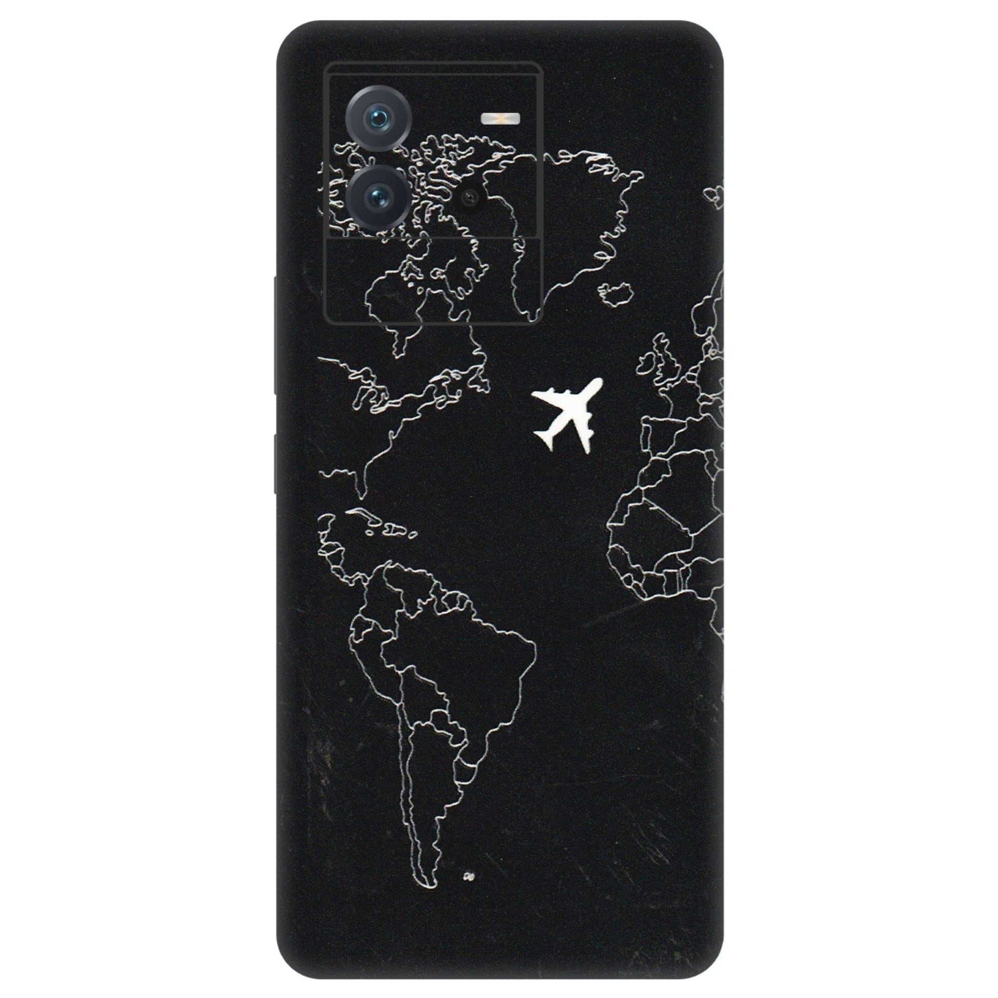 IQOO Phone Skins (All Models) - Never Ending Travel - 3D Embossed Finish (L-79) IQOO Neo 6 5G