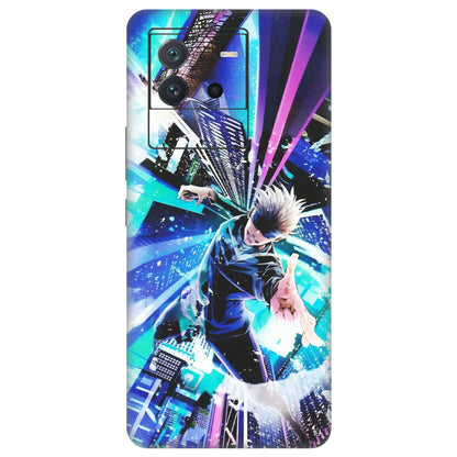 IQOO Phone Skins (All Models) - Manga Action Jujustu Kaisen Anime - Matte Finish (M-155) IQOO Neo 6 5G
