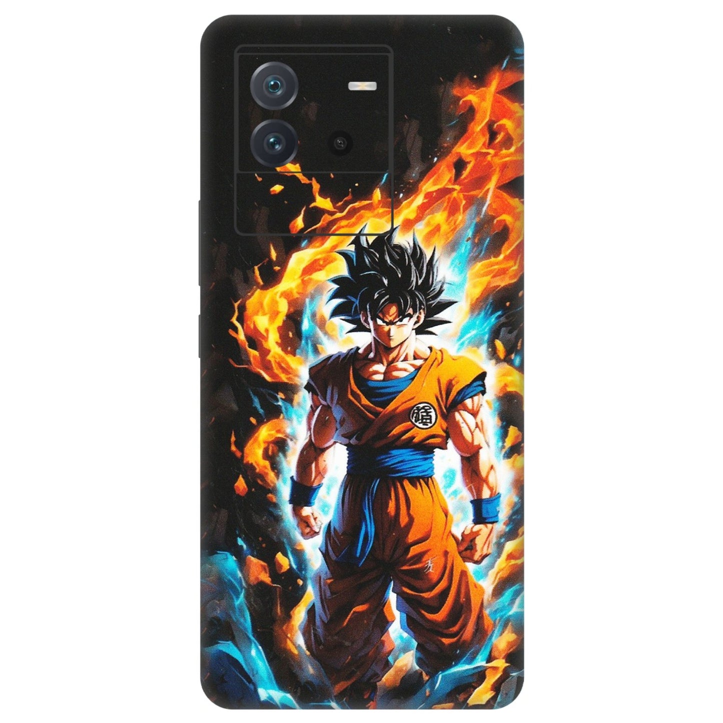 IQOO Phone Skins (All Models) - Goku Transformation Anime - Matte Finish (M-159) IQOO Neo 6 5G