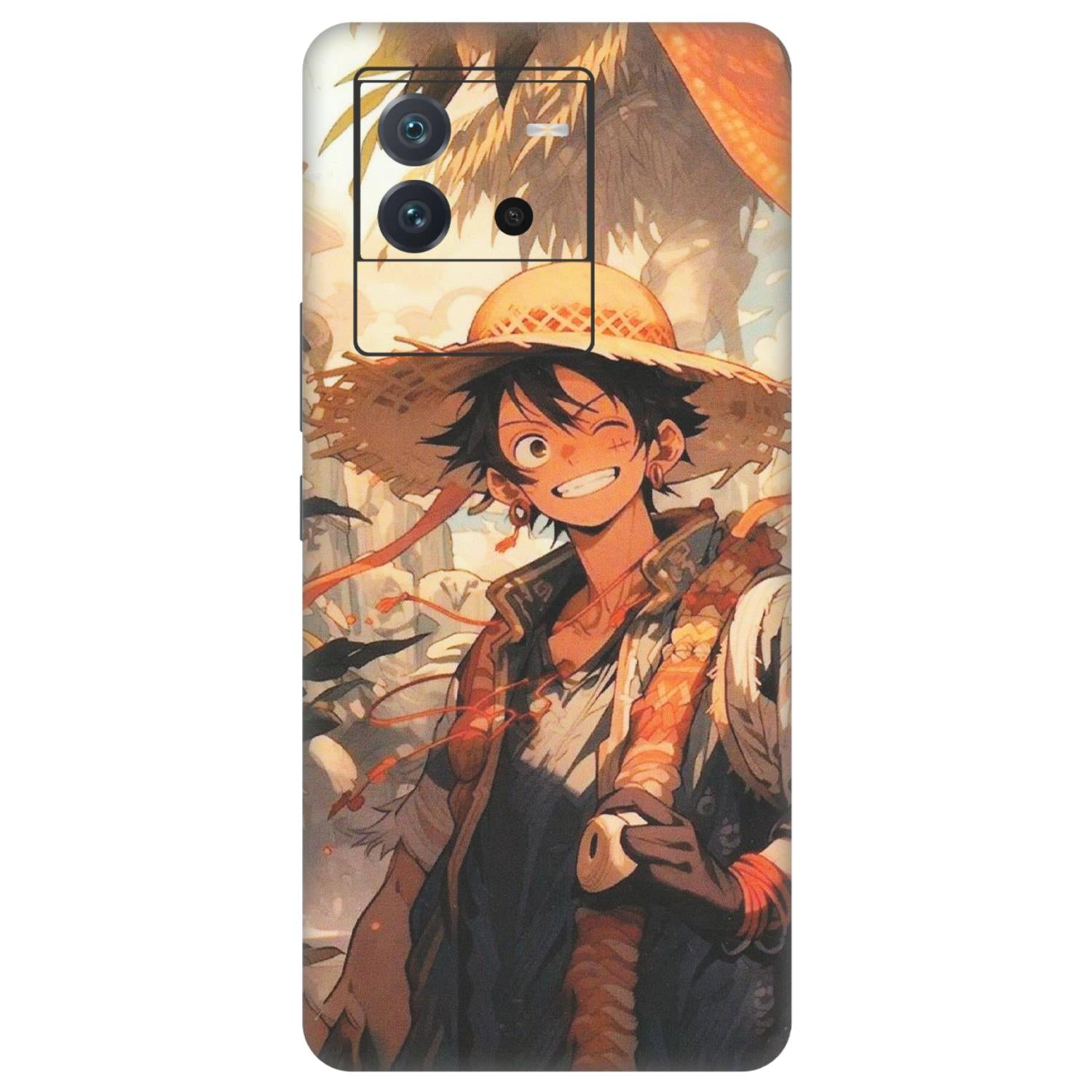 IQOO Phone Skins (All Models) - Anime Character Smile - Matte Finish (M-33) IQOO Neo 6 5G