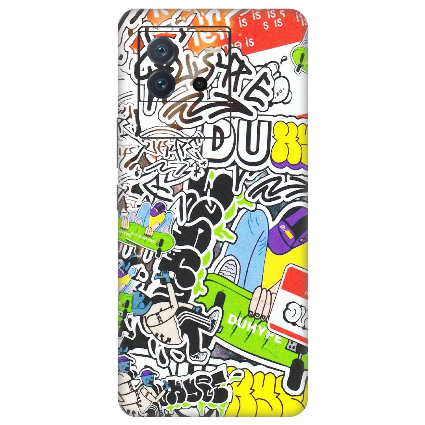 IQOO Phone Skins (All Models) - Dope Graffiti - Matte Finish (M-61) IQOO Neo 6 5G