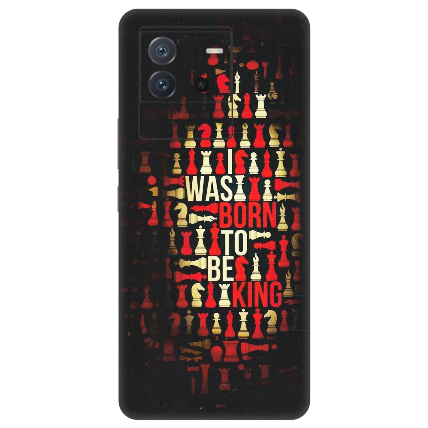 IQOO Phone Skins (All Models) - Born To Be King - Matte Finish (M-73) IQOO Neo 6 5G