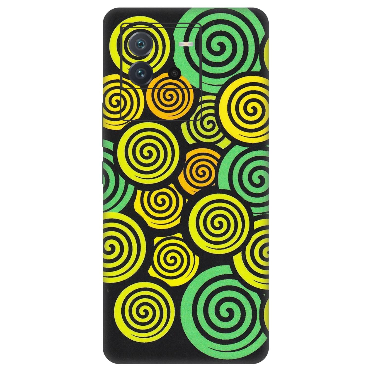 IQOO Phone Skins (All Models) - Crazy Spiral - Matte Finish (M-91) IQOO Neo 6 5G