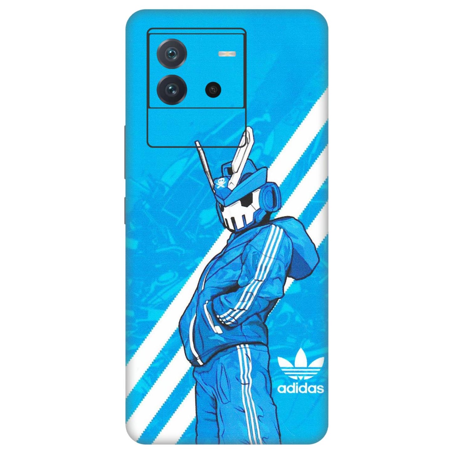 IQOO Phone Skins (All Models) - Battle of Adidas - Matte Finish (M-98) IQOO Neo 6 5G