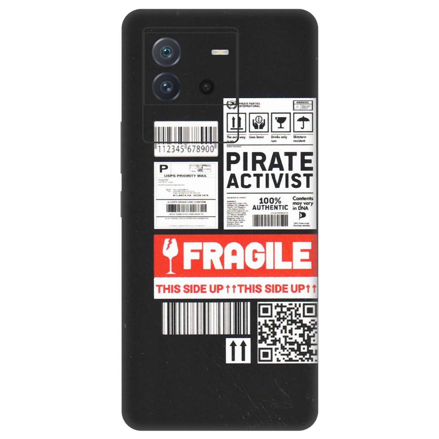 IQOO Phone Skins (All Models) - Handle With Care - Matte Finish (M-99) IQOO Neo 6 5G
