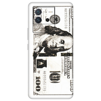 IQOO Phone Skins (All Models) - 100 Dollar Currency - Transparent Finish (T-01) IQOO Neo 6 5G