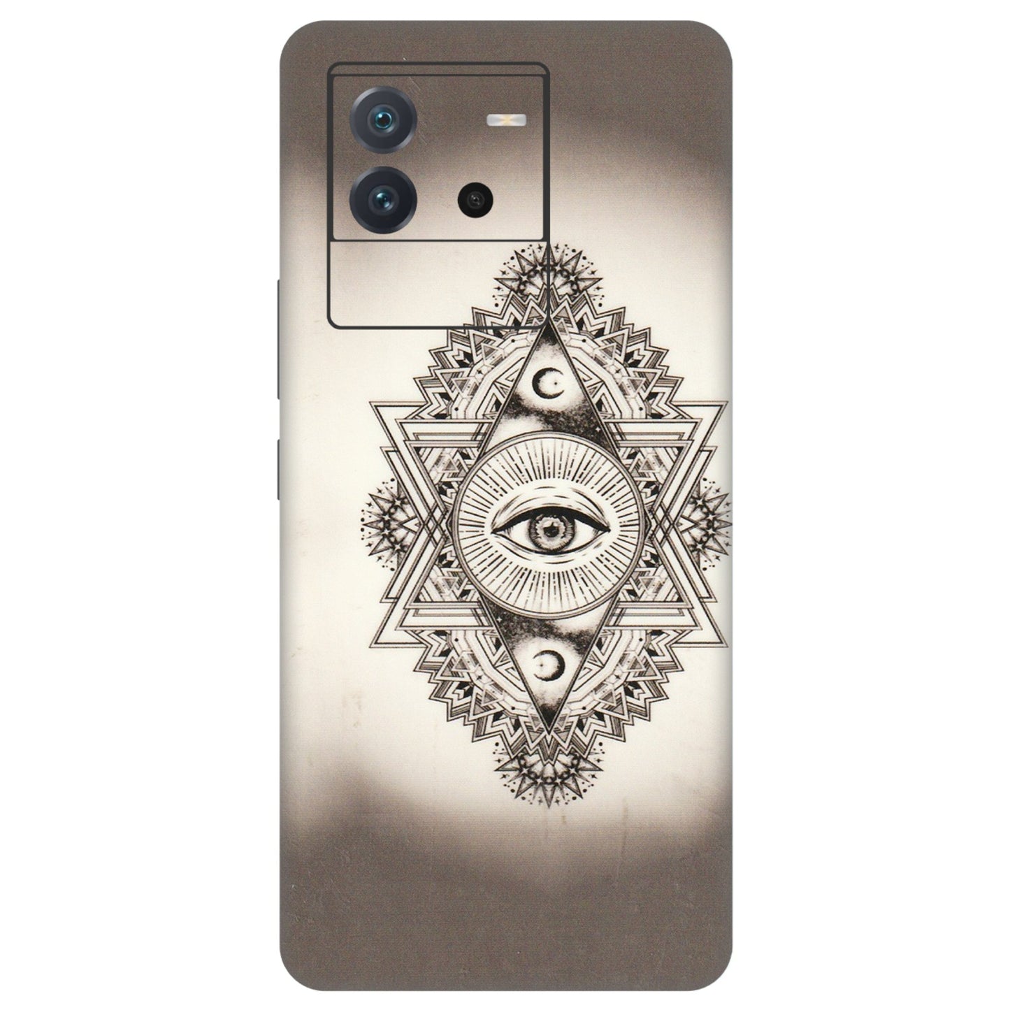 IQOO Phone Skins (All Models) - Illuminati Great Eye - Transparent Finish (T-14) IQOO Neo 6 5G