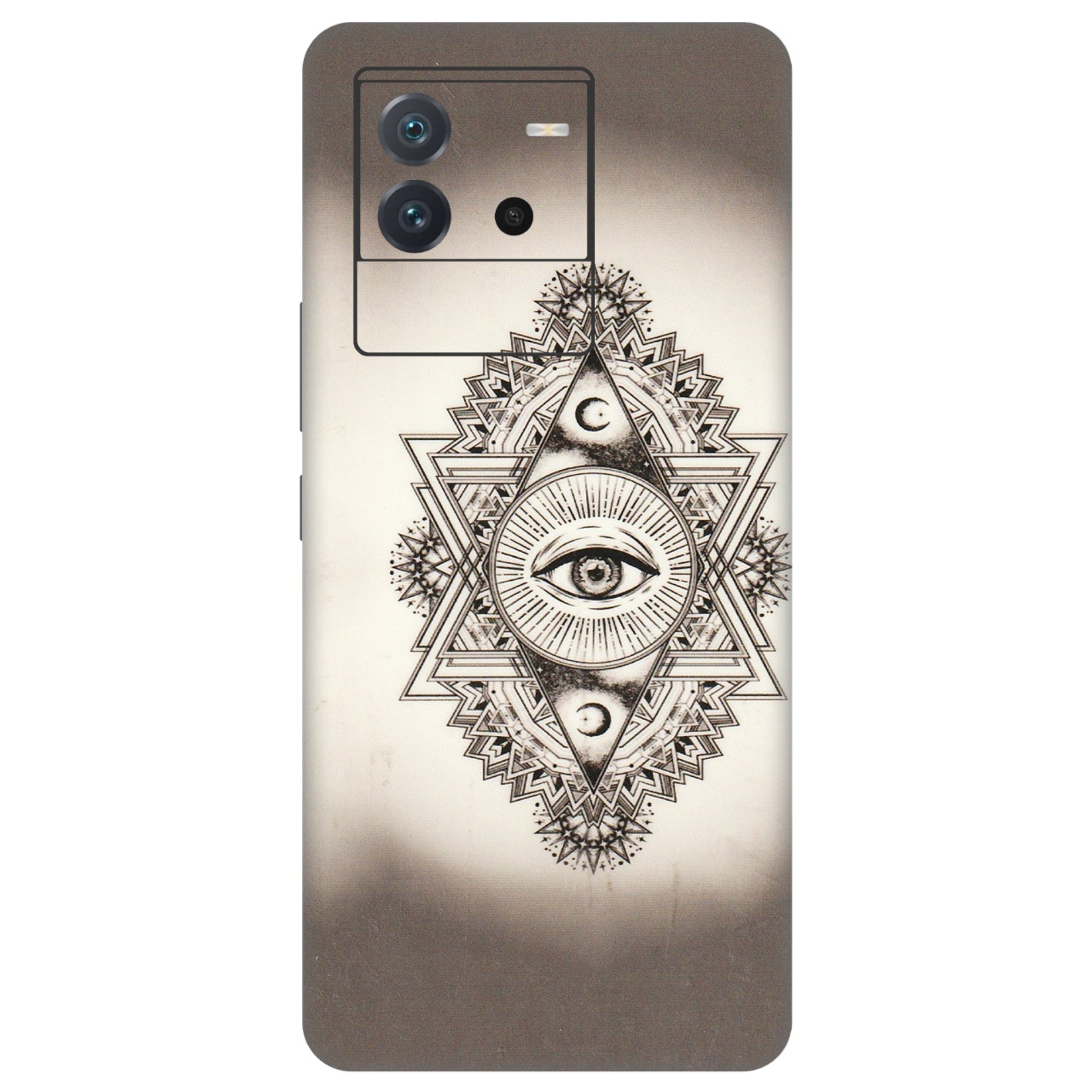 IQOO Phone Skins (All Models) - Illuminati Great Eye - Transparent Finish (T-14) IQOO Neo 6 5G